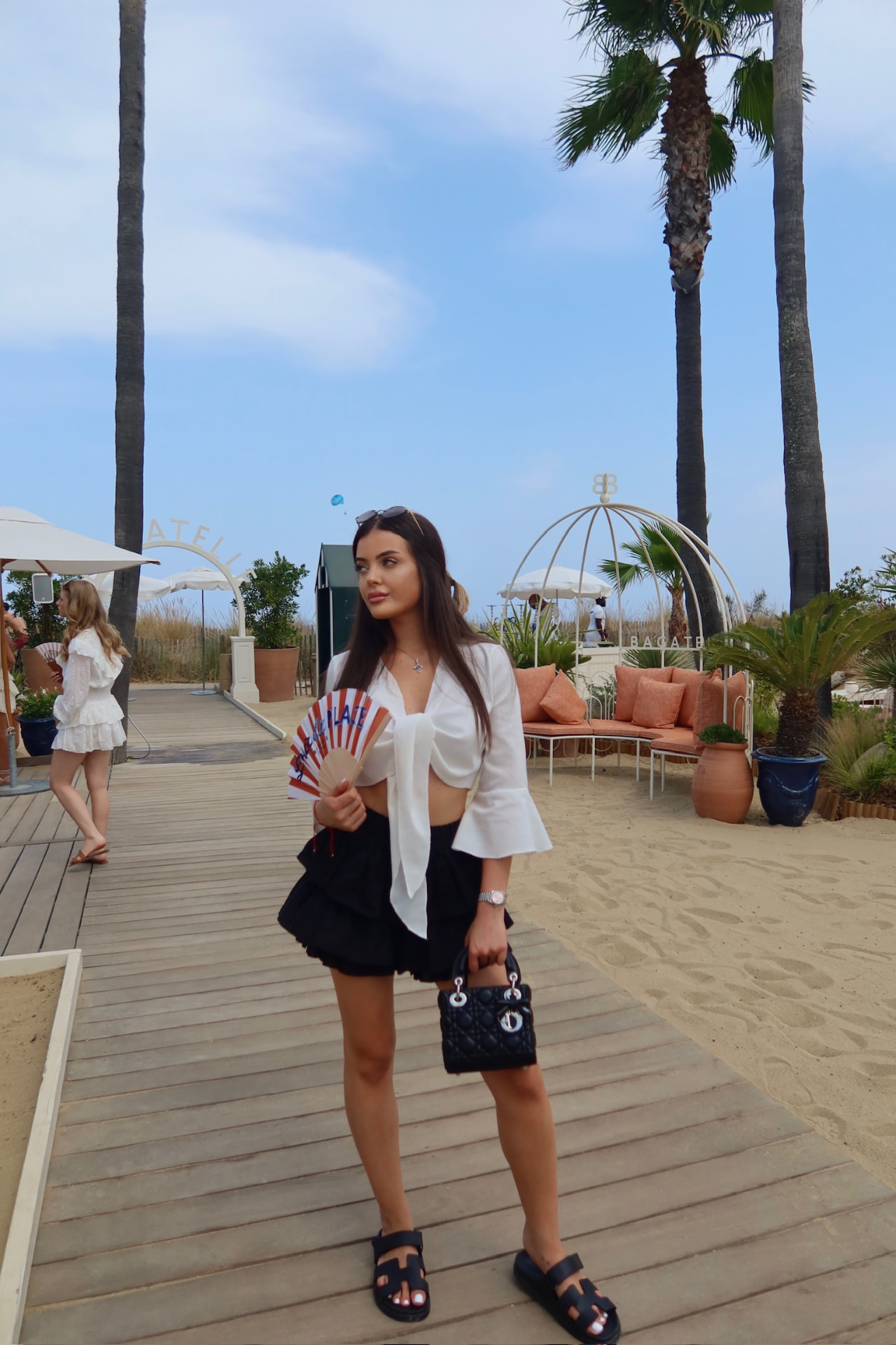 Capri Set styled on the boardwalk